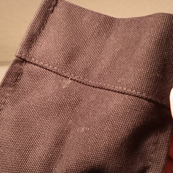 Ralph Lauren Fragrances chain tassel cotton canvas XL shoulder tote purse - Picture 9 of 12